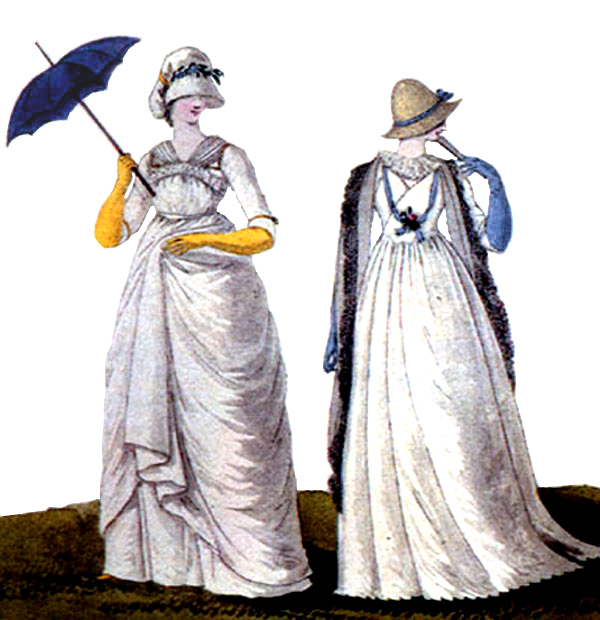 morning gown 1800s
